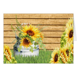 Solros, Tack av dig eller Blankt anteckning OBS Kort