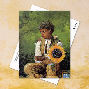 Solros till Teacher Winslow Homer Vykort
