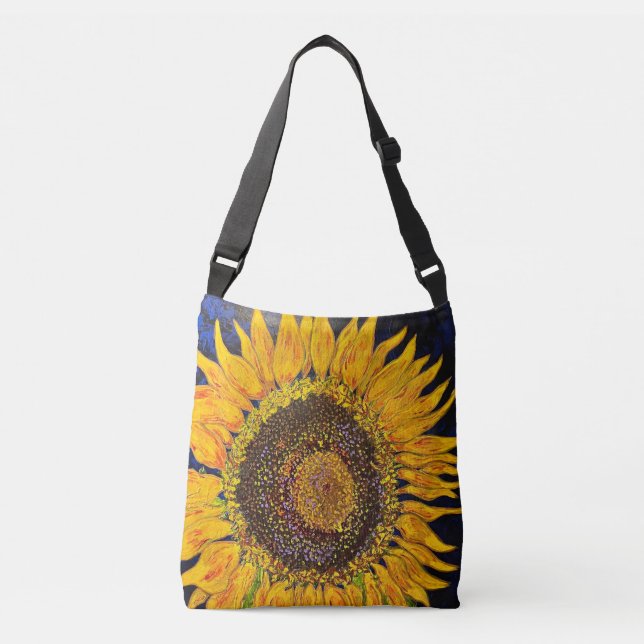 Solros Tote Bag Axelväska (Framsida)
