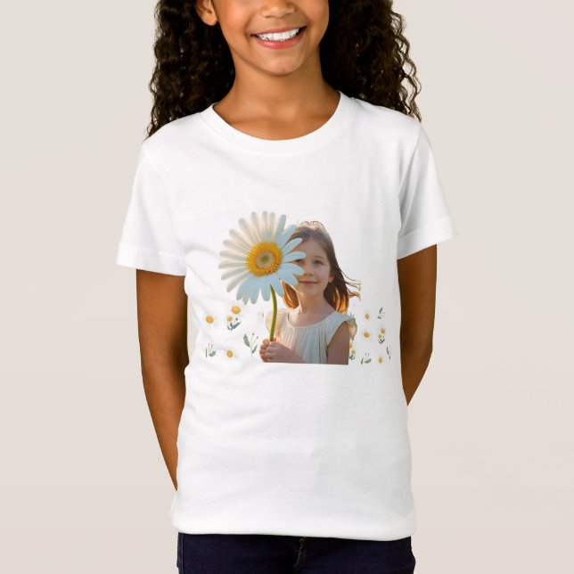 Solros trädgård t shirt (Framsida)