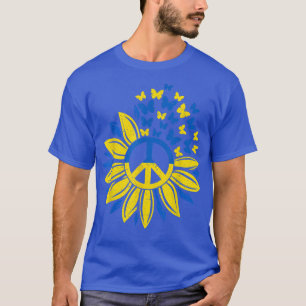 Solros Ukraina Ukrainas Flagga Ukraina Flagga Prid T Shirt