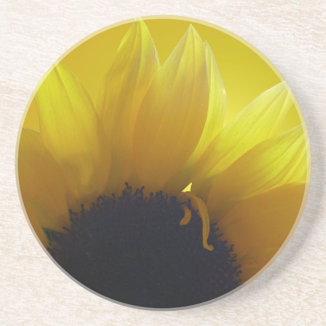 Solros Underlägg Cheerful Gult Flower Gifts (Framsidan)