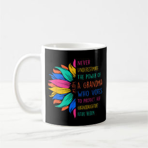Solros underskattar aldrig mormors effekt kaffemugg