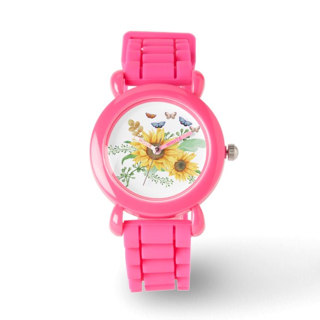 Solros vår armbandsur (Framsida)