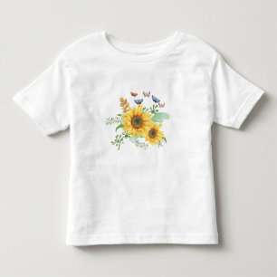Solros vår småbarn t-shirt