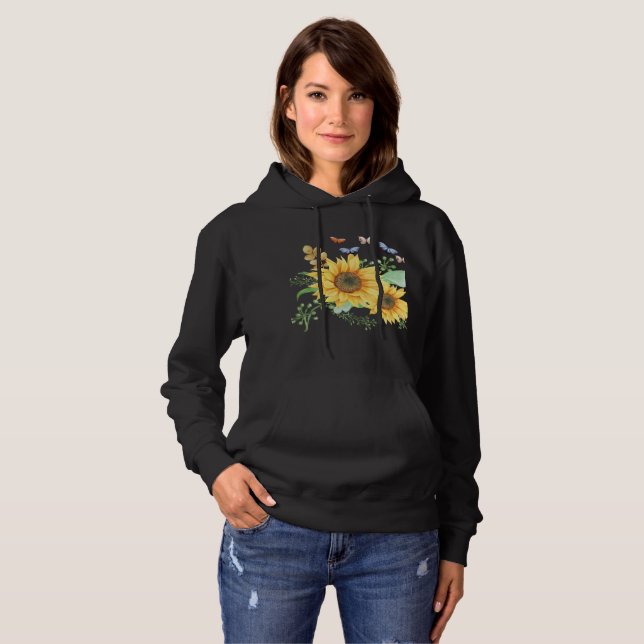 Solros vår t shirt (Hel framsida)