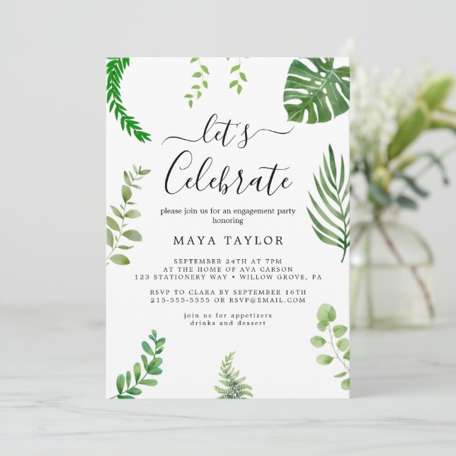 Solros Wandesamt Party, sommaren Inbjudningar (Stående Fram)