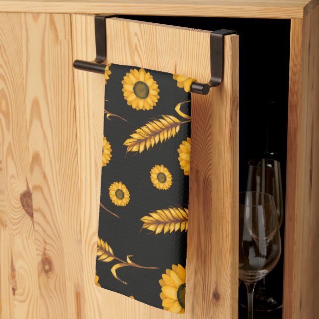Solros Wheat Kitchen Towel Kökshandduk (Thirds Fold)