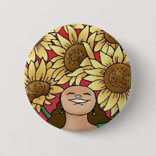 Solros Woman - Bloom! Knapp