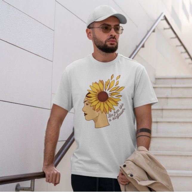 Solros Woman Nature T Shirt (Skapare uppladdad)