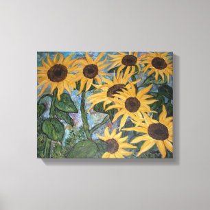 Solros Wrapped Canvas