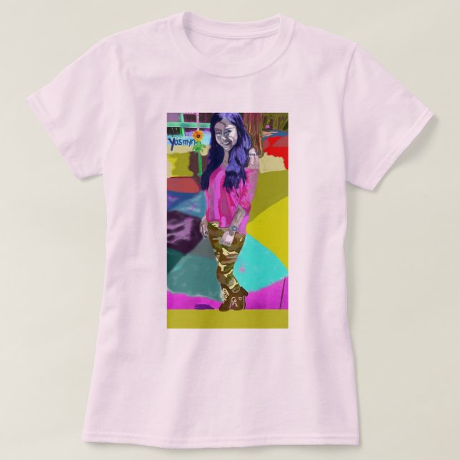 Solros Yasmyn T Shirt (Design framsida)