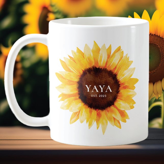 Solros Yaya Kaffemugg (Skapare uppladdad)