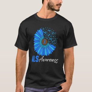 Solrosals-medvetandegrad Bandet Supportanterare Wa T Shirt
