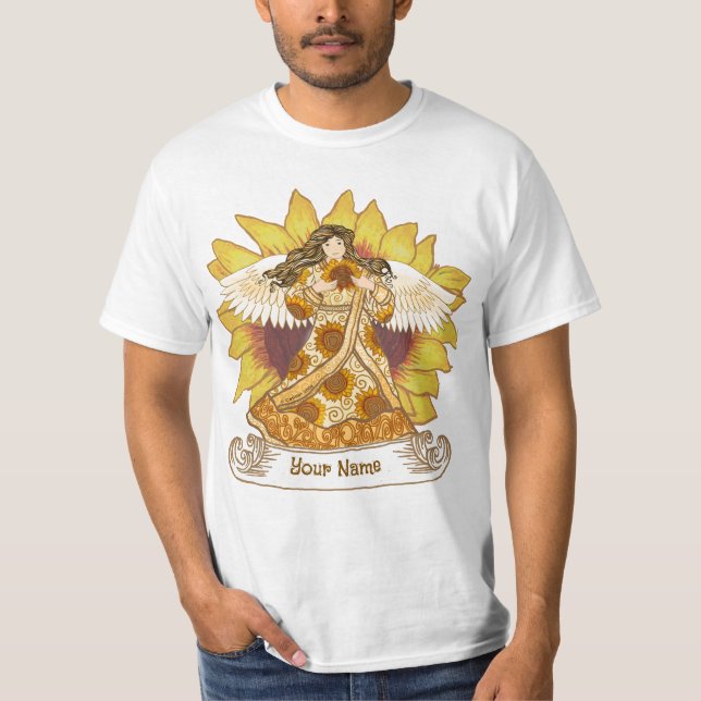 Solrosängel  t shirt (Framsida)