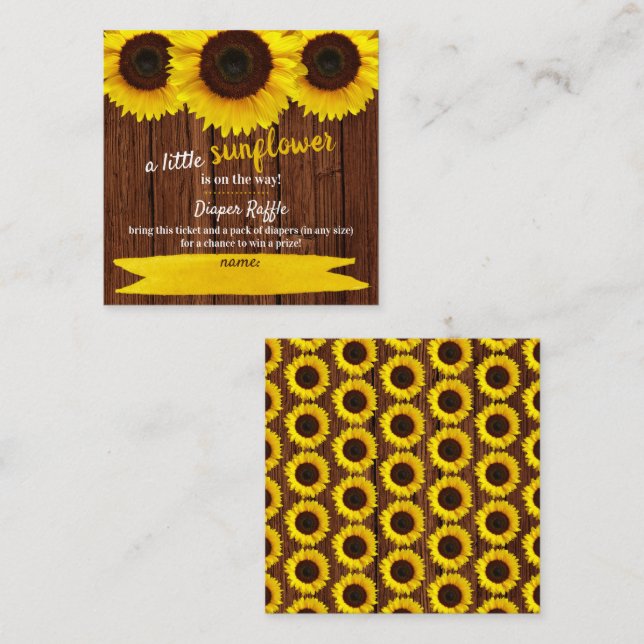 Solrosbabyskabb Förkortning för hårkorgskabinett Tilläggskort (Fram/baksida)