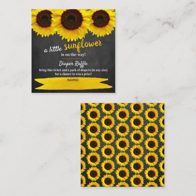 Solrosbabyskabb Förkortning för hårkorgskabinett Tilläggskort (Fram/baksida)