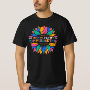 Solrosbeteende är kommunikation t shirt