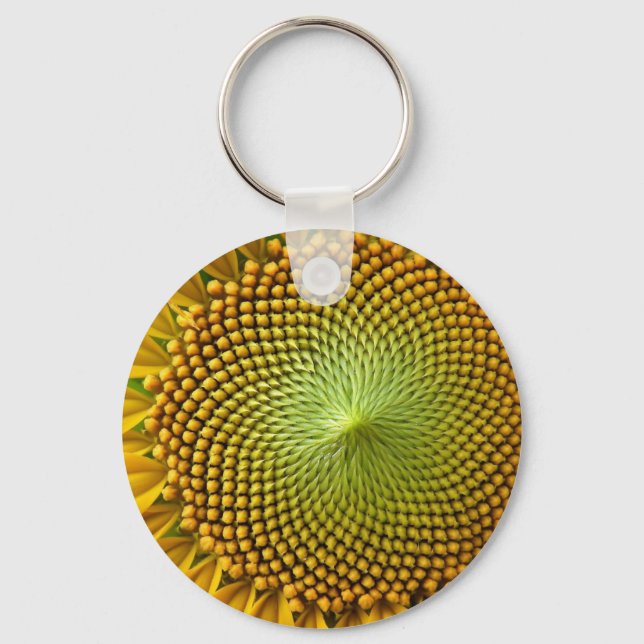 Solrosbild Nyckelring (Framsida)