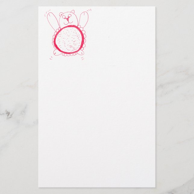 Solrosbjörnstationeri Brevpapper (Framsida)