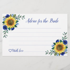 Solrosblå Möhippa för Blommigt