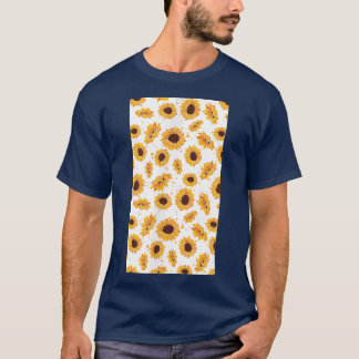 Solrosblomma, Blommigt T Shirt