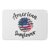 Solrosblomma i Stars & Rand: ett patriotiskt bloom