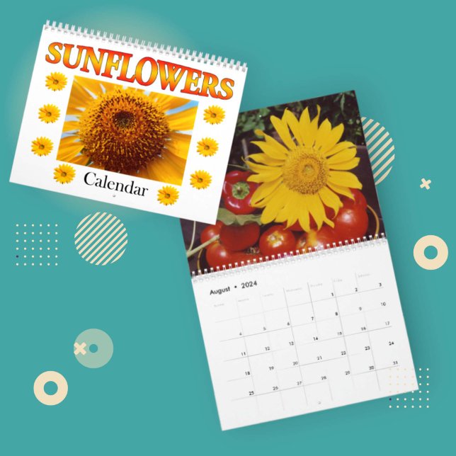 Solrosblomma Kalender (Skapare uppladdad)