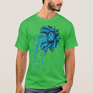Solrosblomma med Cushing Syndrome Awareness Solros T Shirt