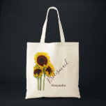 Solrosblomma, privat Bridesmaid Rustic Flower Tygkasse<br><div class="desc">En solros Rustic Bröllop Bridesmaid Tote Bag. Den här anpassningsbarna har solblommor med gult som bakgrund. Utformningen har en rustik känsla. All information ändras lätt för din anpassningsbar,  Bridesmaid Tote Bag. Ljusstark och inbjudande,  utmärkt Bridesmaid Wedding-tjänst.</div>