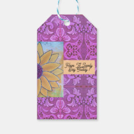 Solrosblomman, dag presentetikett