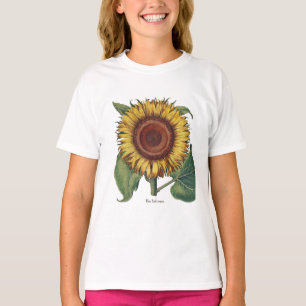 Solrosblommans Vintage Skål blomning Tee