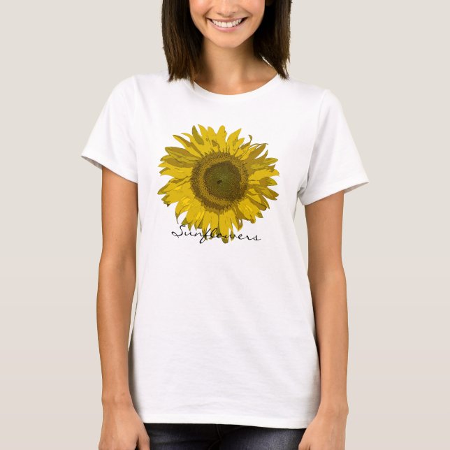 SolrosBlommar   T Shirt (Framsida)