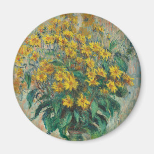 Solrosblommor av Claude Monet Magnet