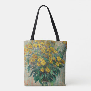 Solrosblommor av Claude Monet Tygkasse