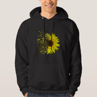 Solrosblommor Garden Decay Stänk Blooming Hoodie