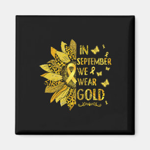 Solrosblommor i barncancer i september - Bäran går Magnet