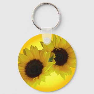 Solrosblommor Nyckelring Gult Flower Gifts