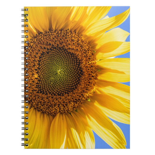 Solrosbok Spiral Anteckningsbok (Framsidan)