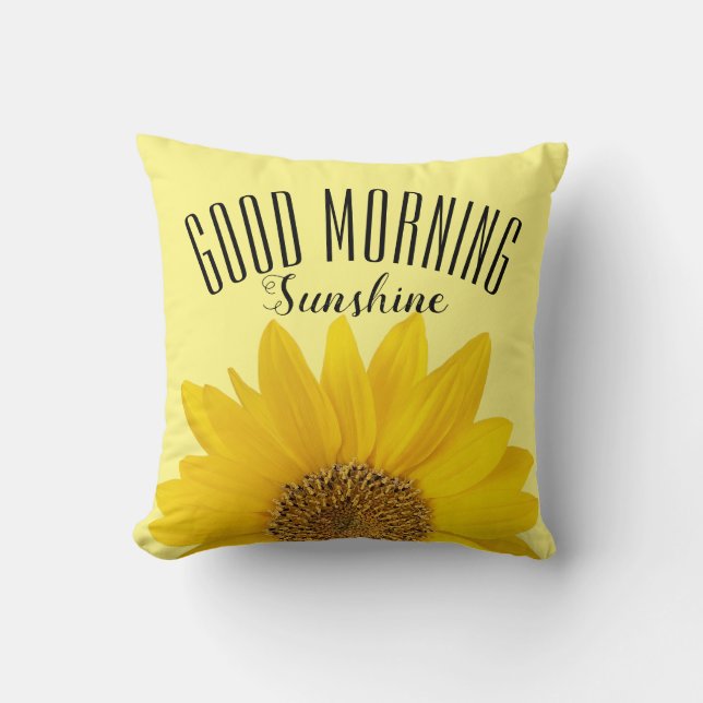 SolrosBra Morgon Sunshine Dekorativ kudde (Framsida)