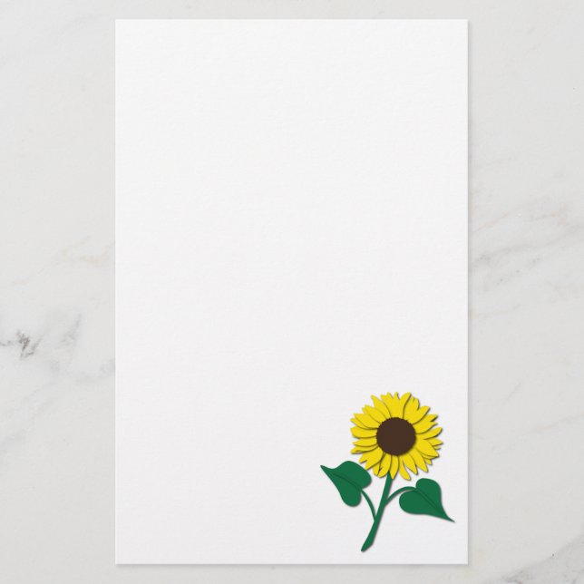 Solrosbrevpapper Brevpapper (Framsida)
