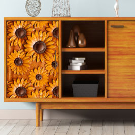 Solrosbubblor för färgämne i färgat läder