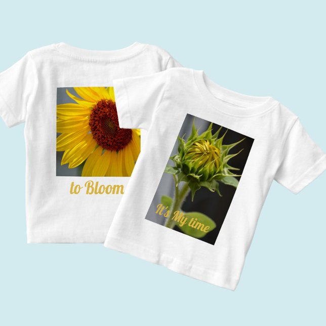 Solrosbud och Blommar T Shirt (Skapare uppladdad)