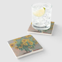 Solrosbukett av Claude Monet