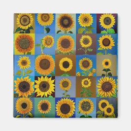 Solroscollage Magnet