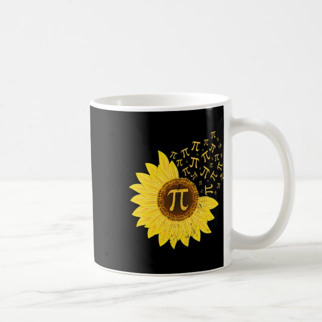 Solrosdag 3.14 mars 14:e Math Teacher Vint Kaffemugg (Höger)