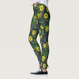Solrosdamasker Leggings
