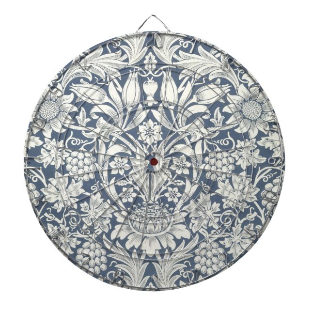 Solrosdesign (av William Morris) Dartboard Darttavla (Framsidan)