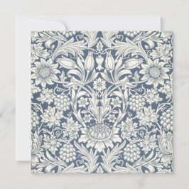 Solrosdesign (av William Morris) Kort