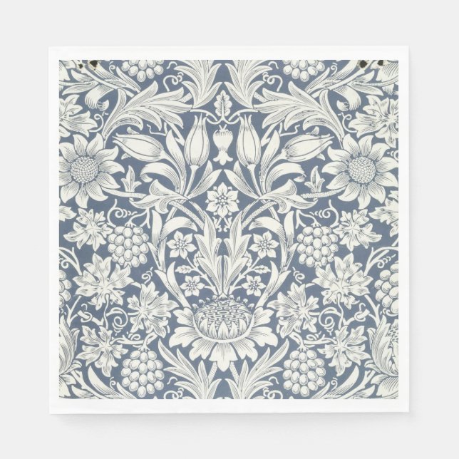 Solrosdesign (av William Morris) Napkins Pappersservett (Framsidan)